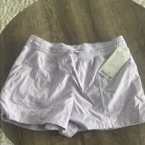 Lululemon Athletica Lavender Athletic Shorts
